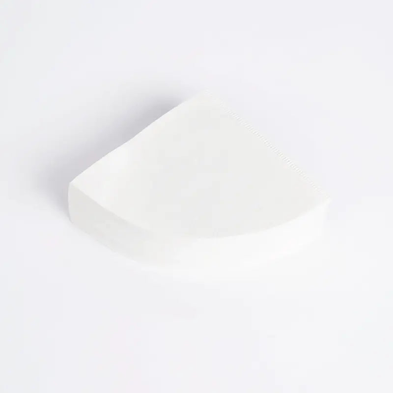 Filtro de papel origami cónico, color blanco