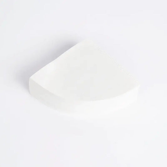Filtro de papel origami cónico, color blanco