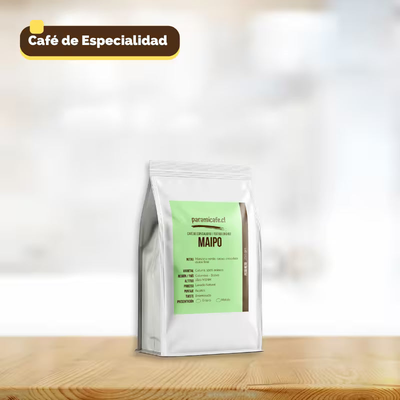 Bolsa de café molido Maipo Arábica 100% 