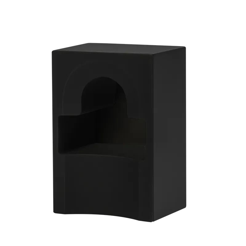 Soporte portafiltro Timemore negro con ranura superior para apoyar el portafiltro