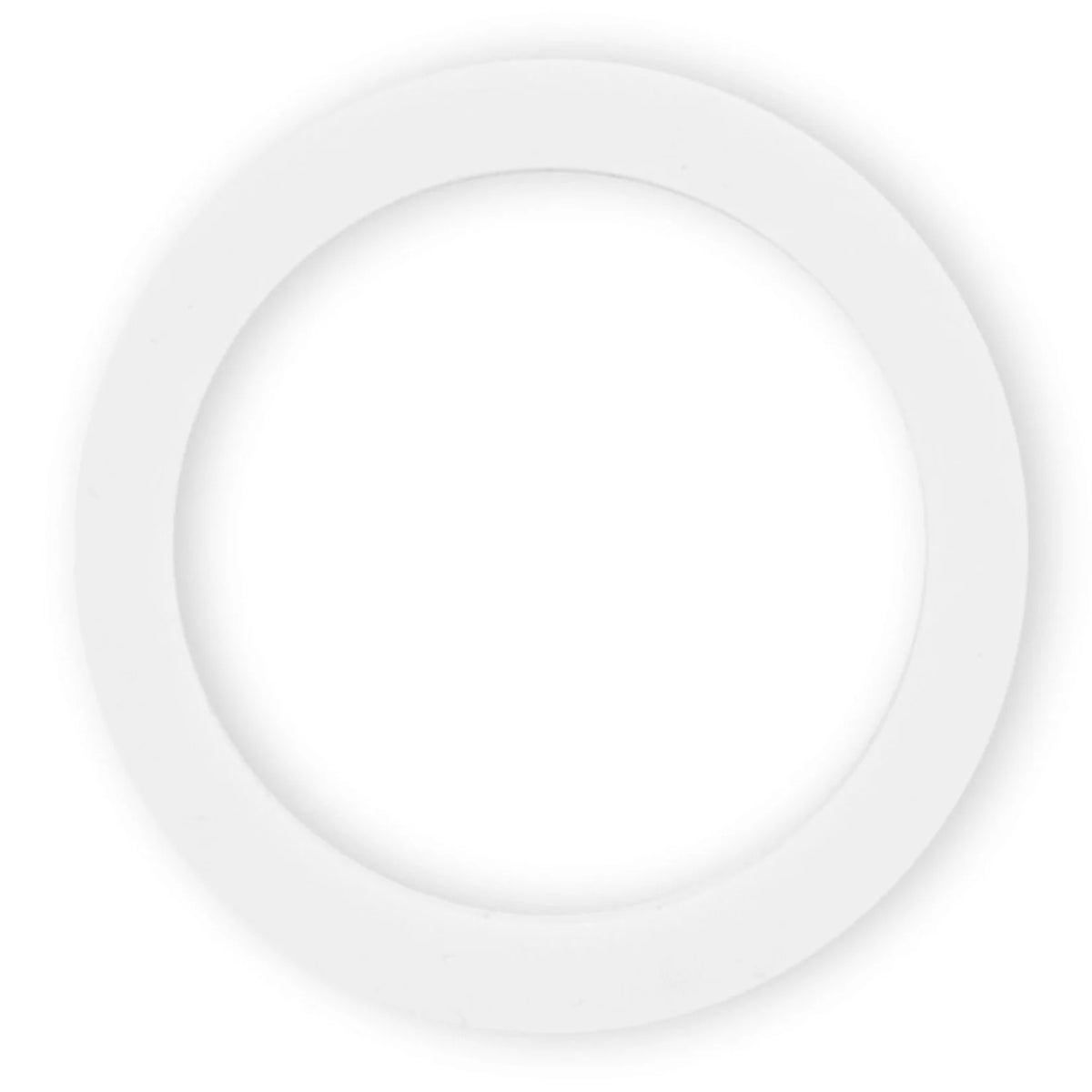 Empaquetadura circular blanca para moka Bialetti, disco sellador