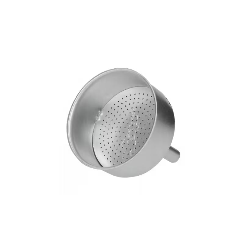 Embudo metálico Bialetti Brikka con base perforada y salida lateral (versión Brikka antigua)
