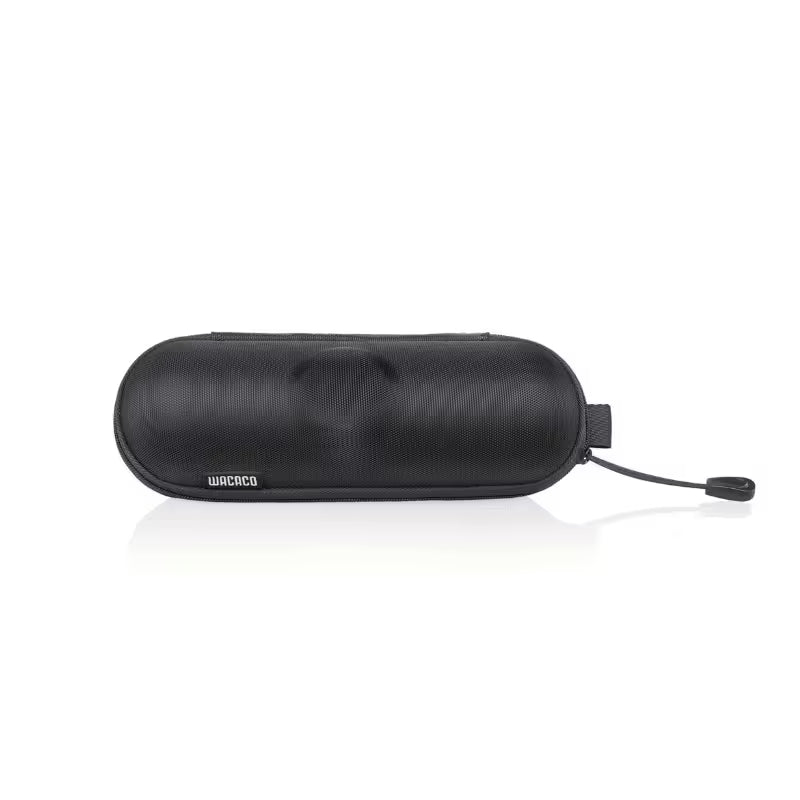 Funda Case M para Nanopresso Wacaco negra tipo estuche oval con cierre