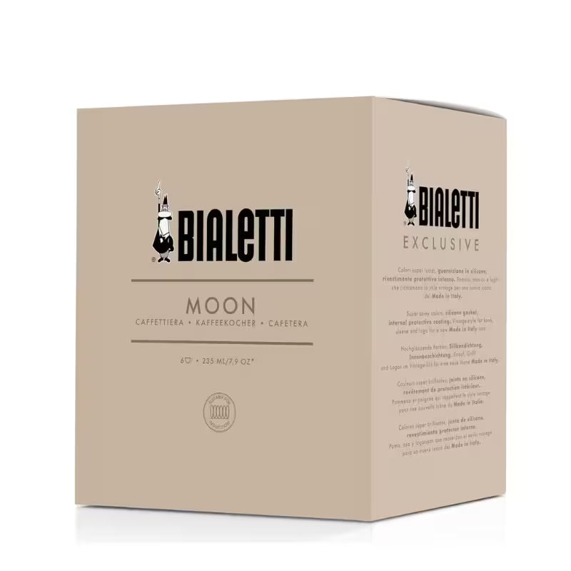 Caja de la cafetera italiana Bialetti Moon Exclusive