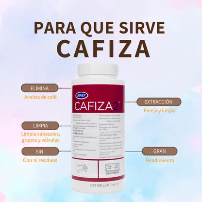 Limpiador Urnex Cafiza 2 en Polvo – 900grs